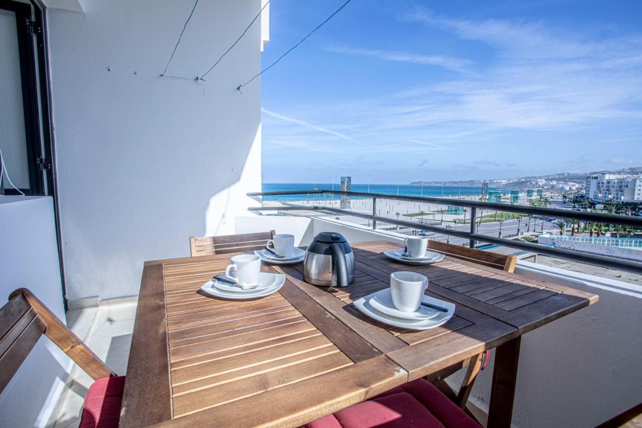 Vue Sur Mer Avec 2 Terrasses - 100M² - Sur La Cote แทนเจียร์ ภายนอก รูปภาพ